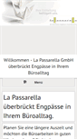 Mobile Screenshot of la-passarella.ch