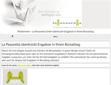 Tablet Screenshot of la-passarella.ch